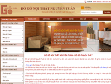 Tablet Screenshot of gonguyentuan.com